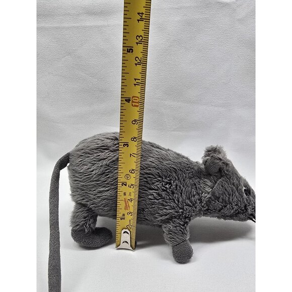 Grey Mouse Ikea GOSIG MUS Small 5" Rat Plush Stuffed Ikea "Retired" No Tush Tags - Picture 5 of 6